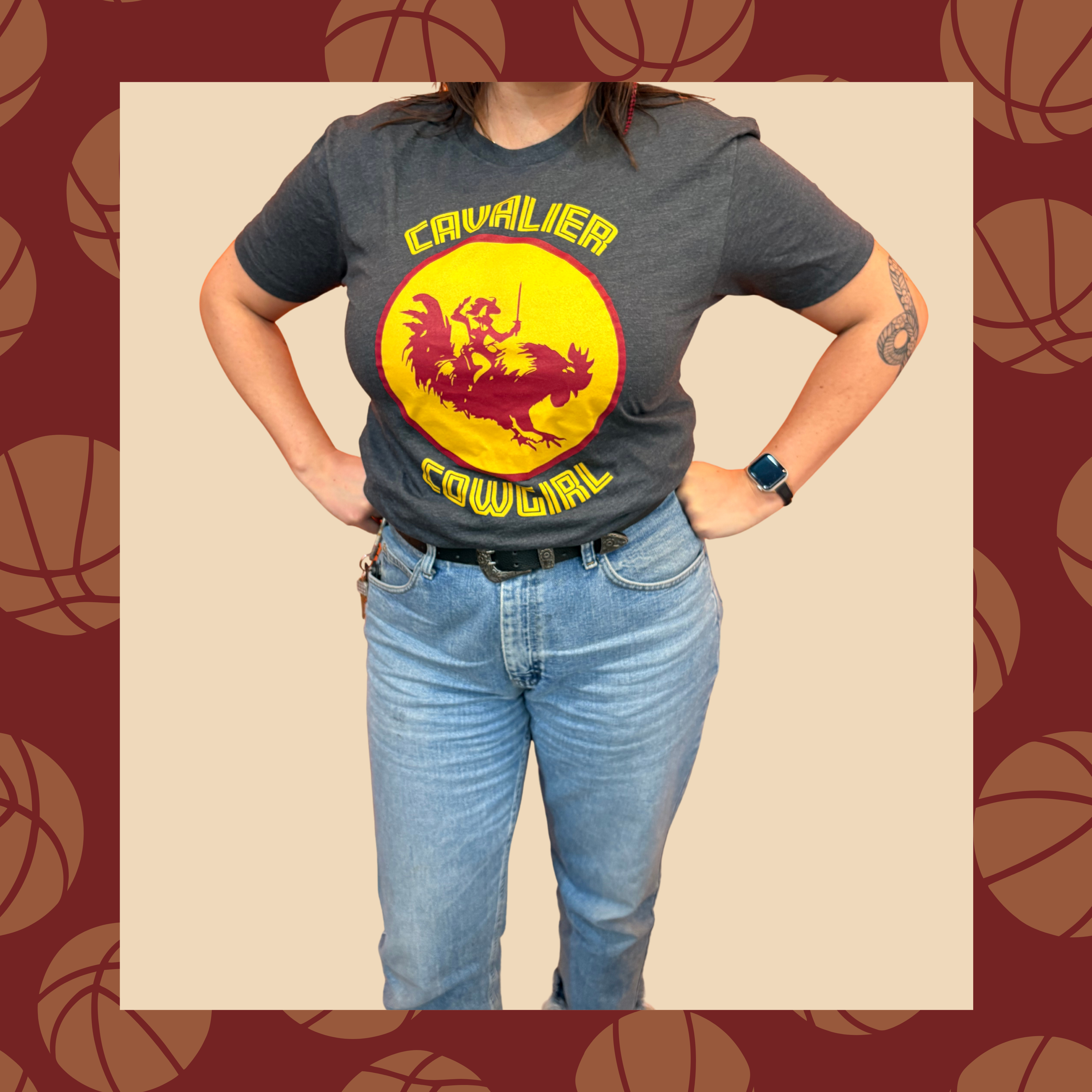 Cavalier Cowgirl Short Sleeve Tee