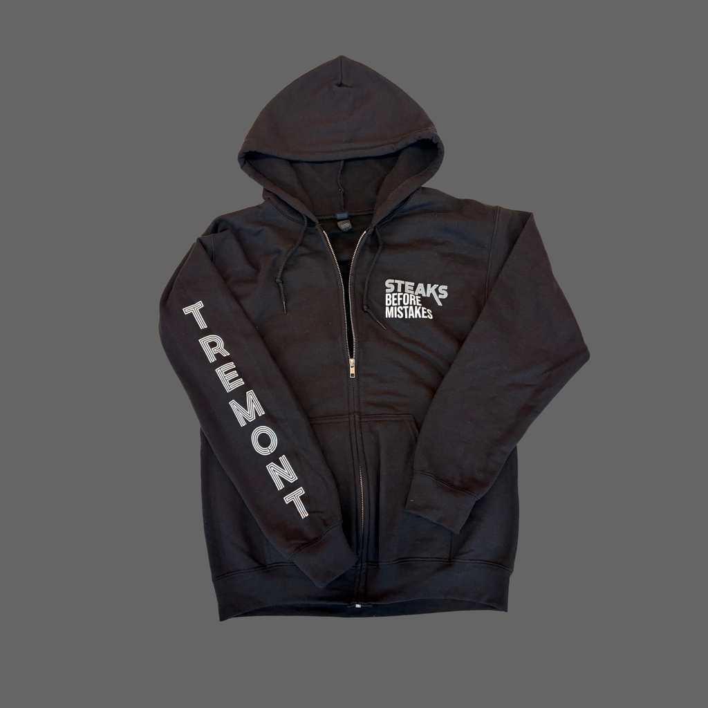 Steak Before Mistakes Full Zip-Up