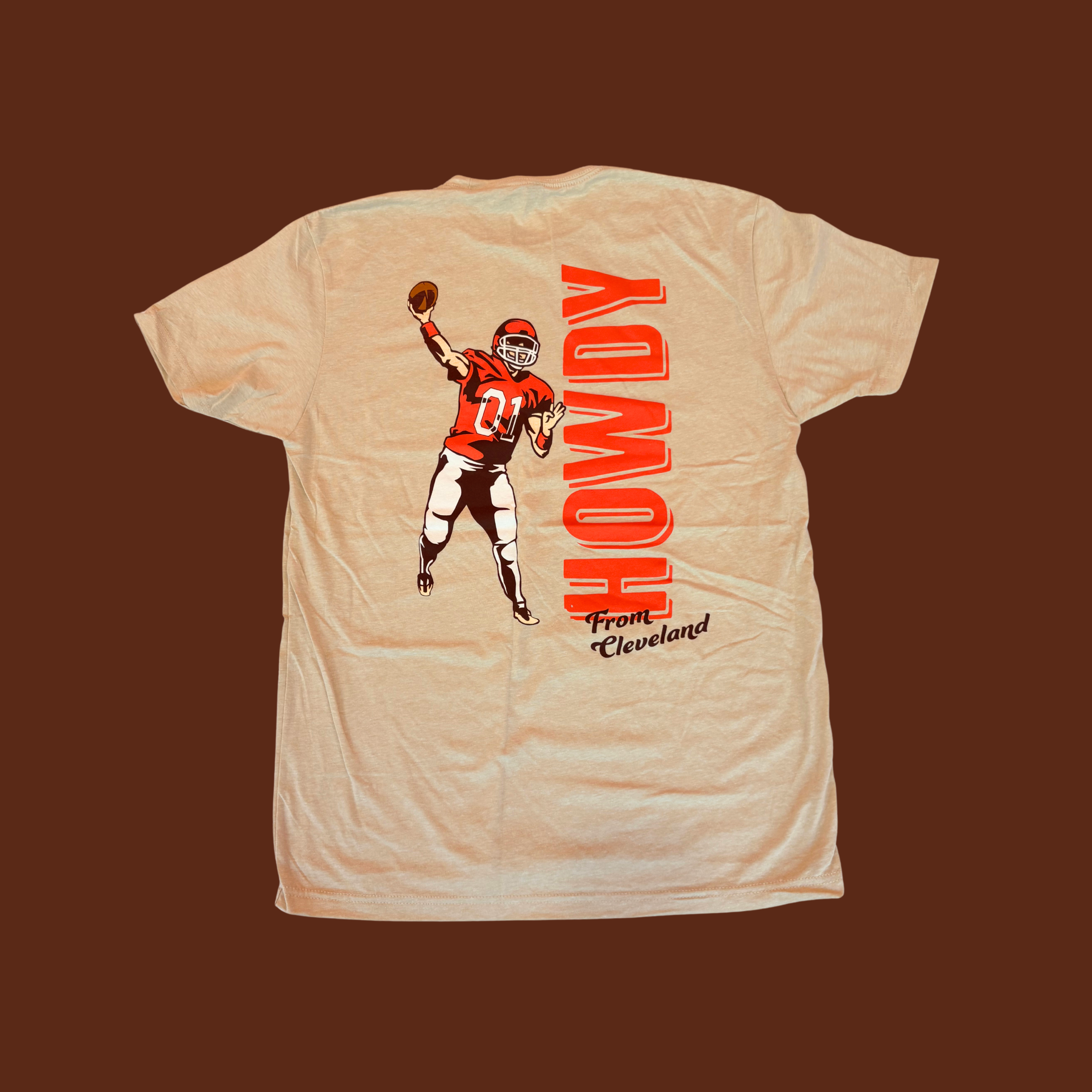 Howdy Cleveland Football Short Sleeve Tee
