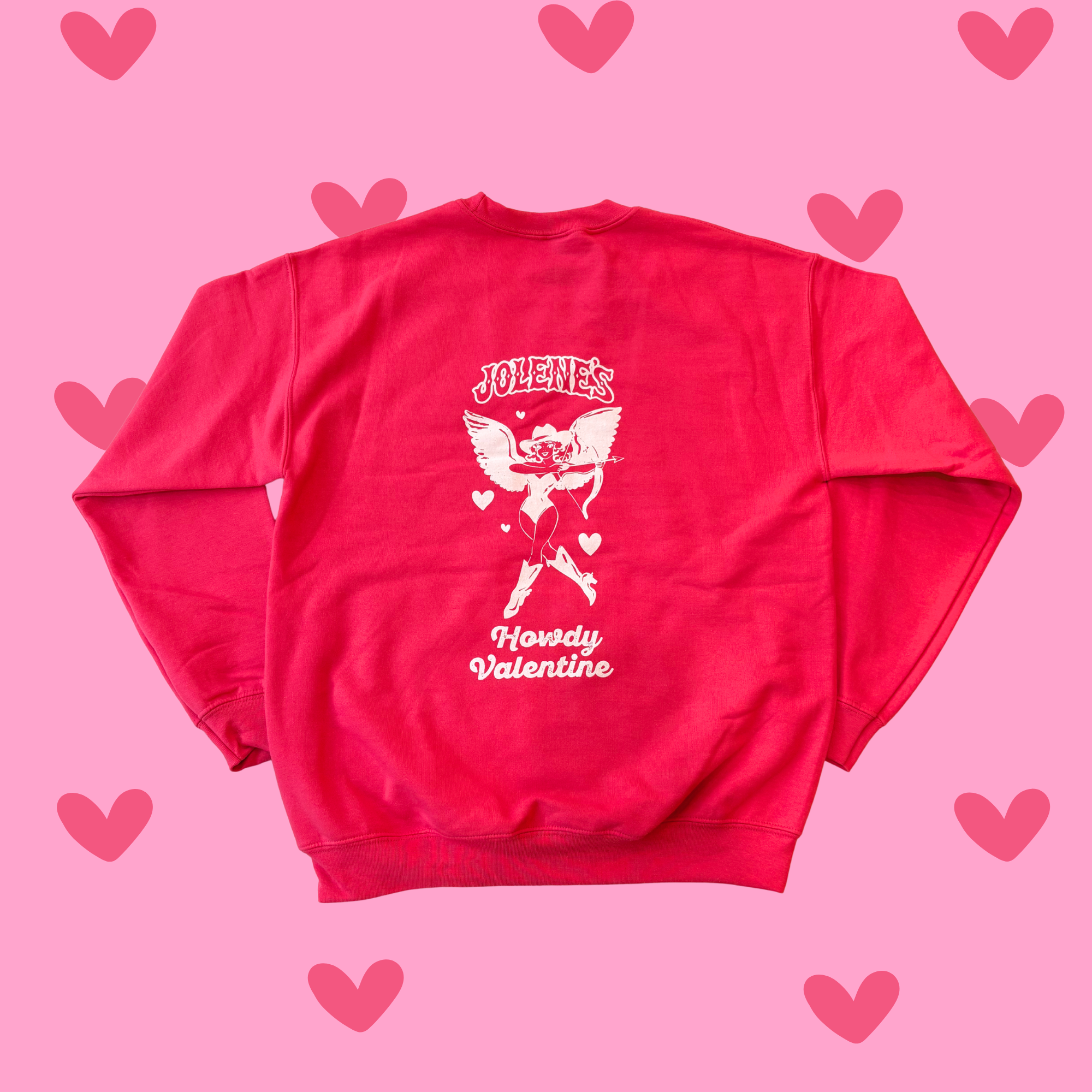 Howdy Valentine Crewneck Sweatshirt