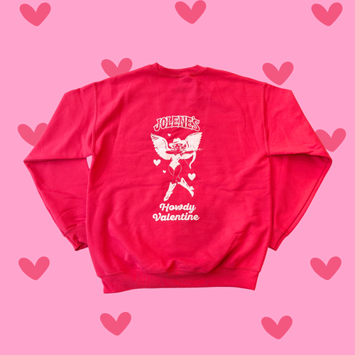 Howdy Valentine Crewneck Sweatshirt